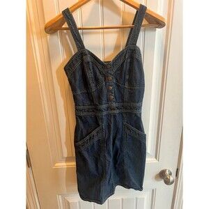 Vintage Jean dress mini dress medium